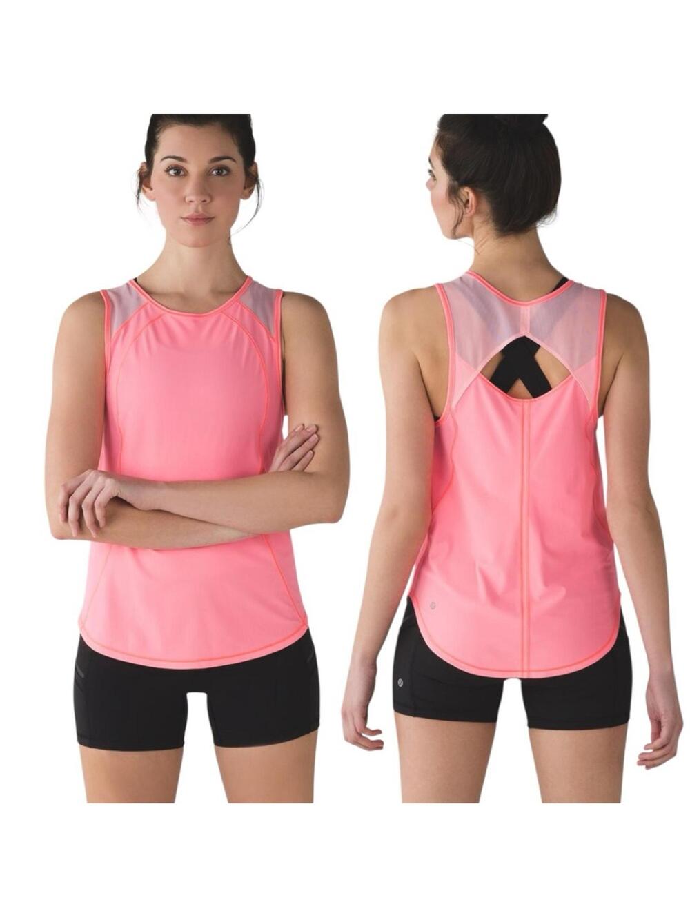 Lululemon Sculpt Tank size 2 in Flash Light Pink